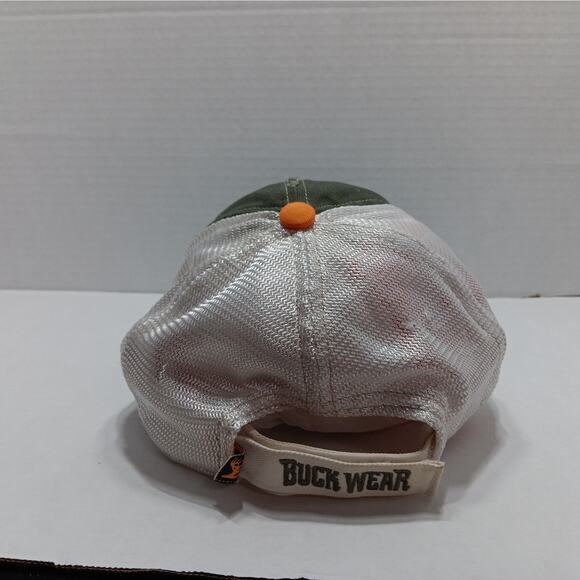 Buck Wear‎ Trucker Hat Cap Mesh Back Snapback Adjustable Distressed Soft - Picture 3 of 8